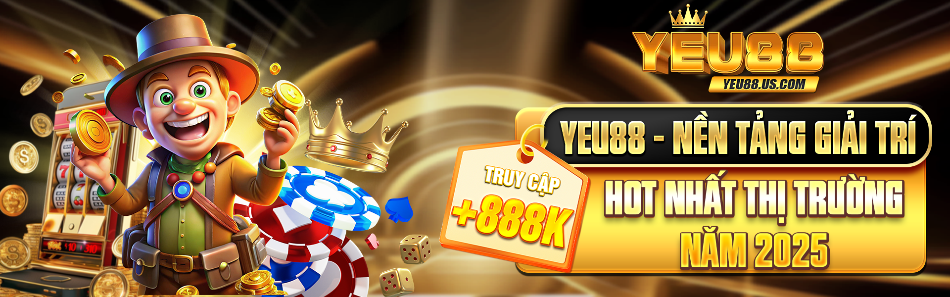 yeu88.us.com nền tảng giải trí hót nhất thị trường năm 2025 - truy cập tặng 888K